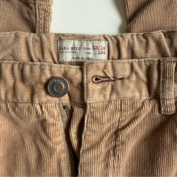 Zara corduroy pants / size 13/14 - Picture 3 of 5